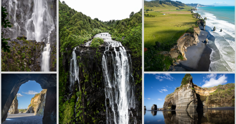 Ein Wasserfall, drei Schwestern und ein halber Elefant