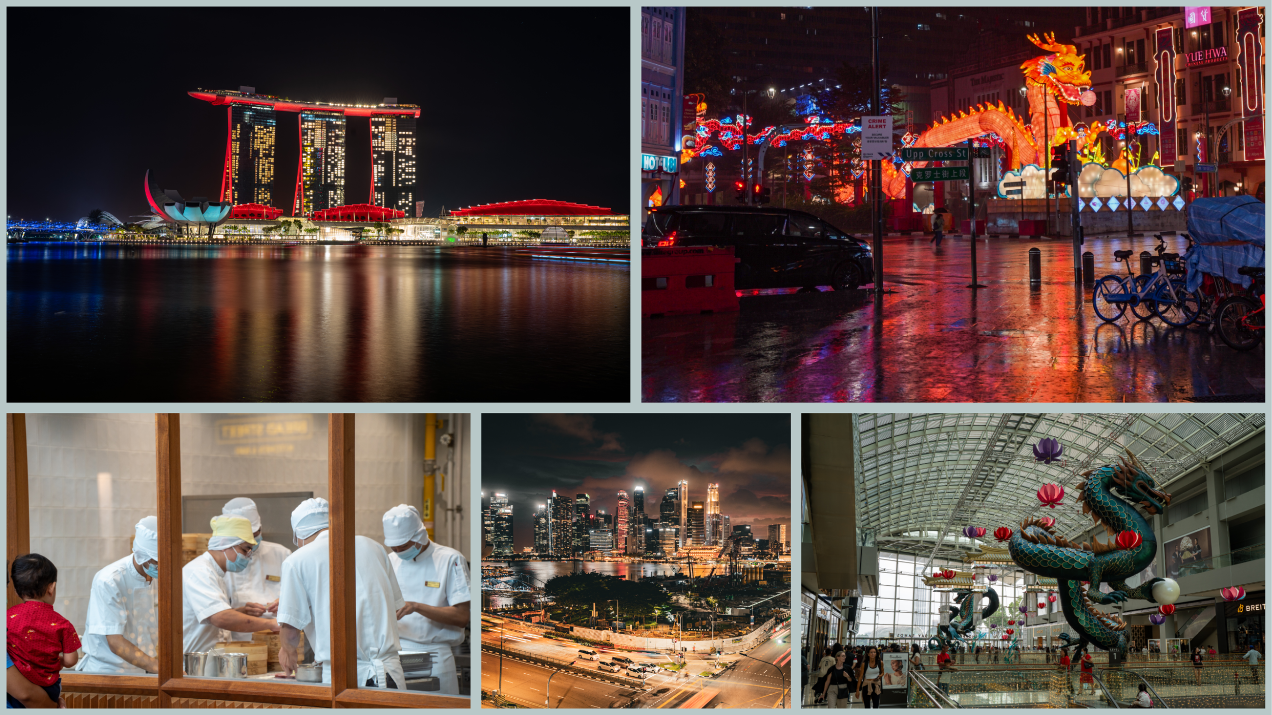 Singapur – Kontrastwechsel